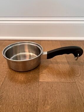 SaladMaster 6.5” 1 Quart 18/8 Tri-Clad Stainless Steel Sauce Pan/ No Lid